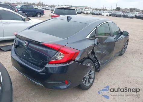 2019 Honda Civic Ex из США, поврежденный, VIN JHMFC1F38KX008574